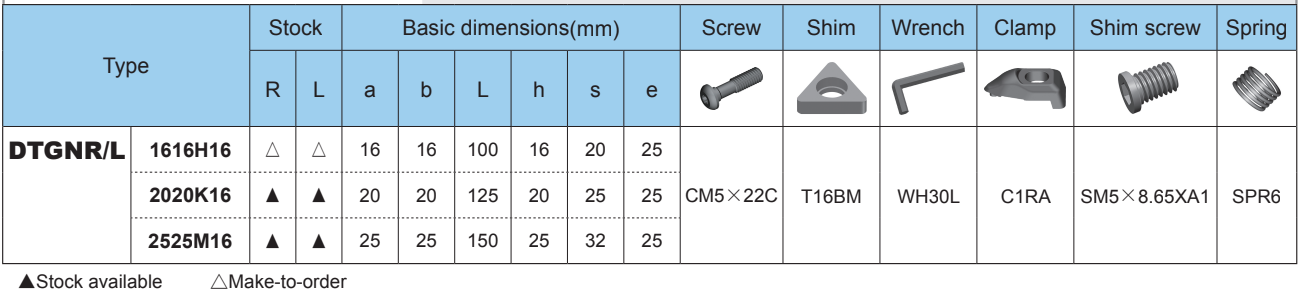 ZCC - External Turning Tool Holder for TN Insert