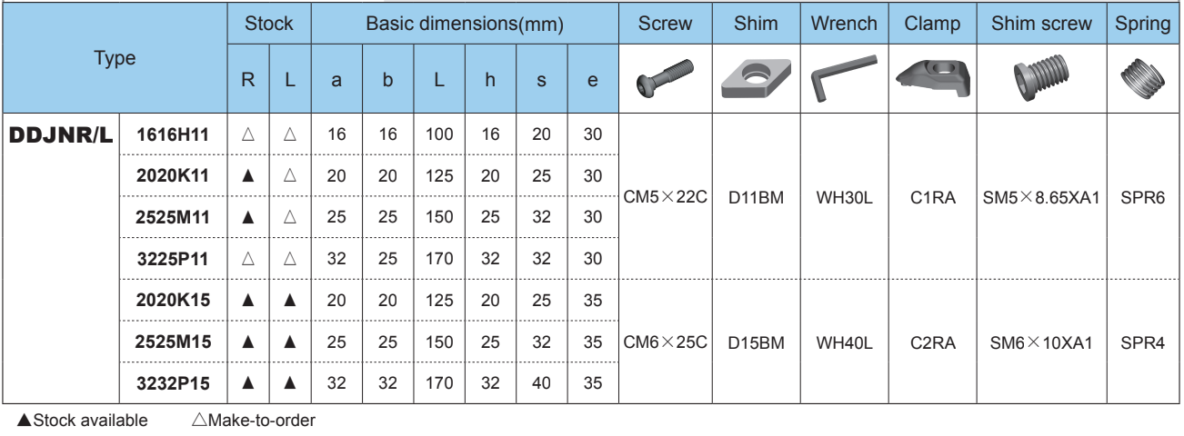 ZCC - External Turning Tool Holder for DN Insert