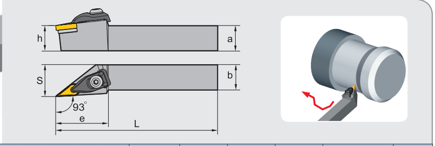 ZCC - External Turning Tool Holder for VN Insert