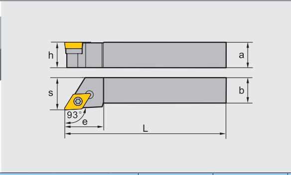 ZCC - External Turning Tool Holder for DC Insert