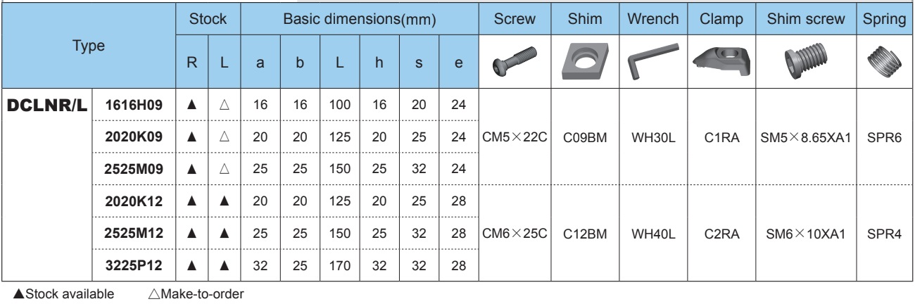 ZCC - External Turning Tool Holder for CN Insert